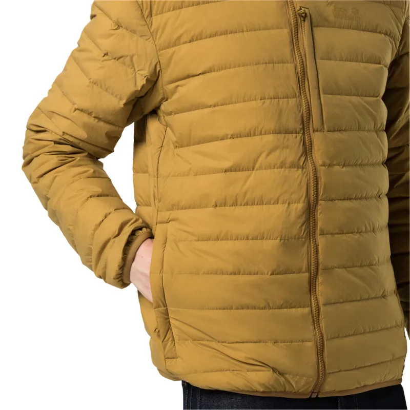 Jack Wolfskin Men's Glowing Mountain Jacket - Golden Amber-5